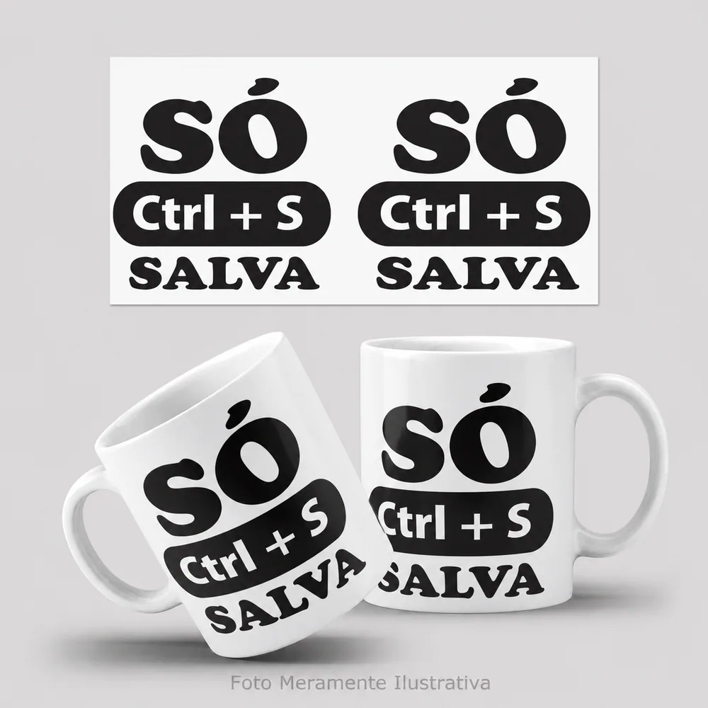 Só Ctrl+S Salva